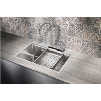 Кухонная мойка Milacio Denia 68 нержавеющая сталь MC.77410