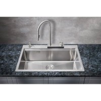 Кухонная мойка Milacio Denia 75 нержавеющая сталь MC.77420