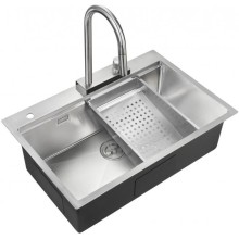 Кухонная мойка Milacio Denia 75 нержавеющая сталь MC.77420