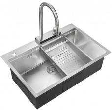 Кухонная мойка Milacio Denia 75 нержавеющая сталь MC.77420