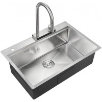 Кухонная мойка Milacio Denia 75 нержавеющая сталь MC.77420
