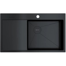 Кухонная мойка Omoikiri Akisame 86 GB-R Side графит 4997044