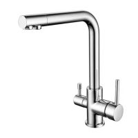 Смеситель для кухни c подключением фильтра питьевой воды RIMERO RM4399CR (Хром)