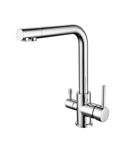 Смеситель для кухни c подключением фильтра питьевой воды RIMERO RM4399CR (Хром)