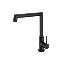 Смеситель для кухни WONZON & WOGHAND, Черный матовый (WW-L1005-MB)