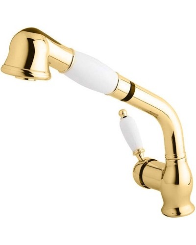 Смеситель для кухни с выдвижным душем CEZARES ELITE-LLDM-03/24-Bi