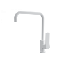 Смеситель для кухни WONZON & WOGHAND, Белый матовый (WW-L1006-MW)