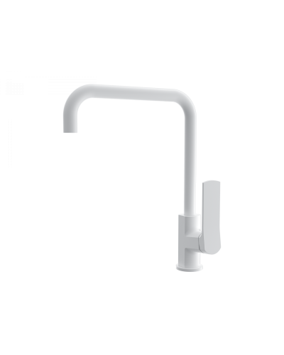 Смеситель для кухни WONZON & WOGHAND, Белый матовый (WW-L1006-MW)