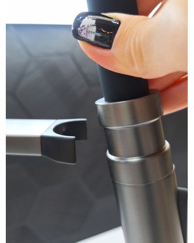 Смеситель для кухни с гибким изливом AltroBagno Flusso 050203 GrMt