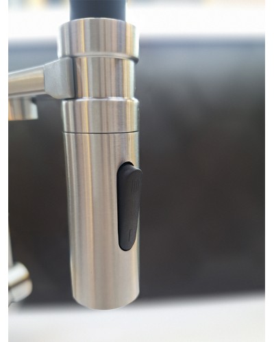 Смеситель для кухни с гибким изливом AltroBagno Flusso 050201 Ni