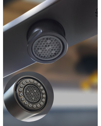 Смеситель для кухни с гибким изливом AltroBagno Flusso 050204 NeOp