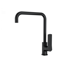 Смеситель для кухни WONZON & WOGHAND, Черный матовый (WW-L1006-MB)