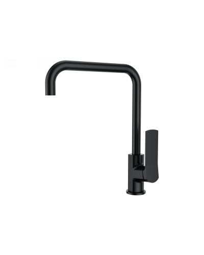 Смеситель для кухни WONZON & WOGHAND, Черный матовый (WW-L1006-MB)