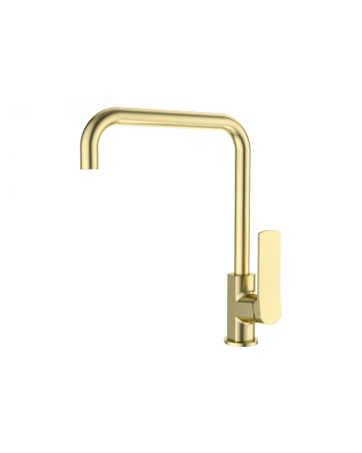 Смеситель для кухни WONZON & WOGHAND, Брашированное золото (WW-L1006-BG)