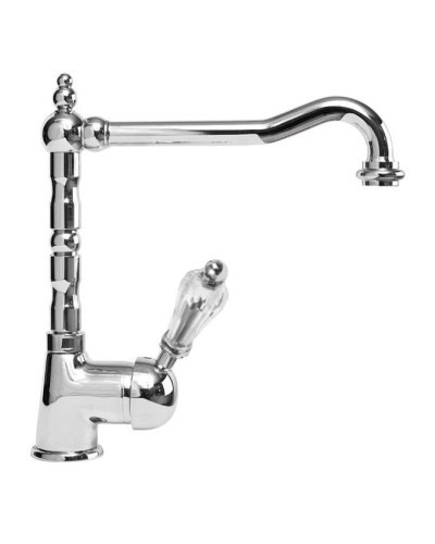 Смеситель для кухни хром, ручка Swarovski Cezares Vintage VINTAGE-LLM2-01-Sw