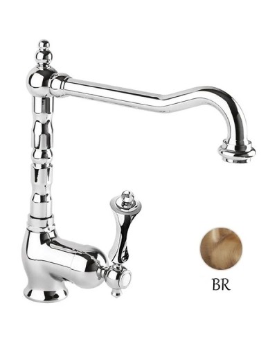 Смеситель для кухни бронза, ручка бронза Cezares Margot MARGOT-LLM2-02-M