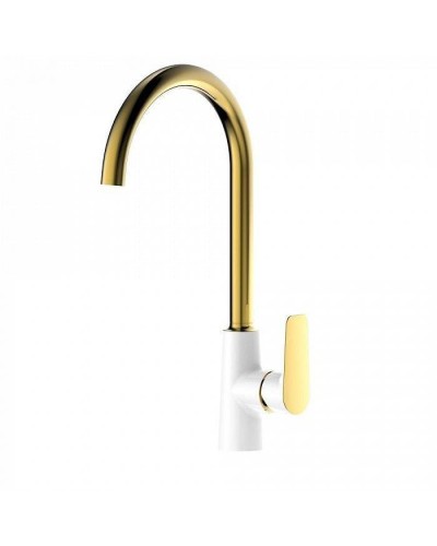 Смеситель для кухни Iddis Cloud CLOWG00i05 Золото/белый