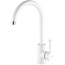 Смеситель для кухни Paulmark Holstein Ho212063-431 Белый матовый