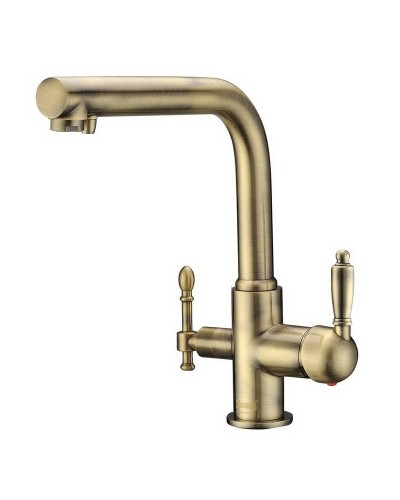 Смеситель для кухни ZorG Clean Water ZR 313 YF-33 BR Бронза