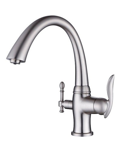 Смеситель для кухни ZorG Sanitary ZR 340 YF SATIN Сатин