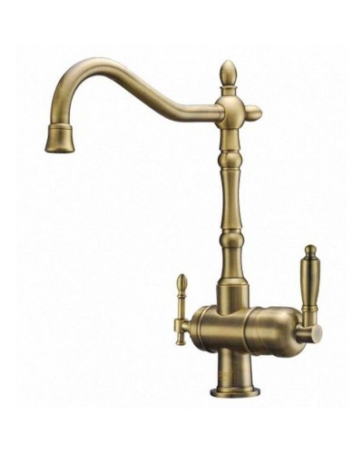 Смеситель для кухни ZorG Clean Water ZR 326 YF BR Бронза