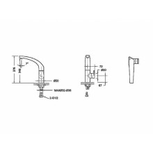 Смеситель для кухни Bravat Nizza F7353387CP-RUS Хром