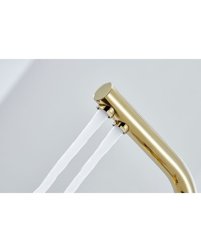 Смеситель для кухни Paulmark Essen Es213011-G Золото