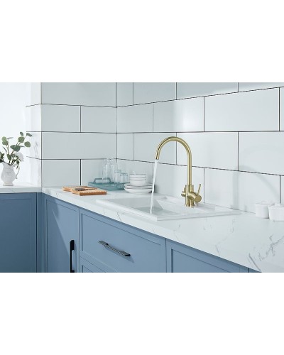 Смеситель для кухни Paulmark Essen Es213211-BR Бронза