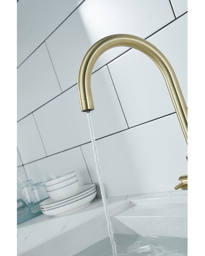 Смеситель для кухни Paulmark Essen Es213211-BR Бронза