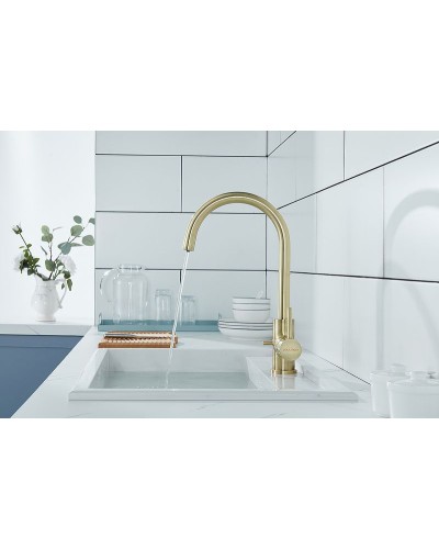 Смеситель для кухни Paulmark Essen Es213211-BR Бронза