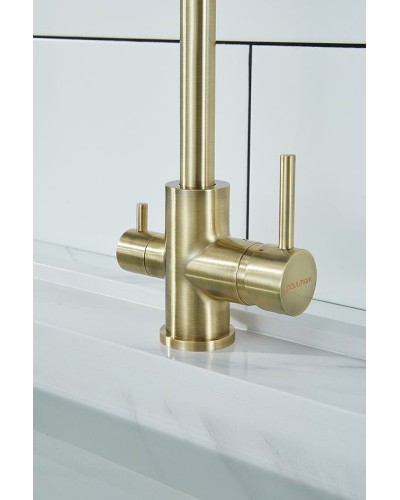 Смеситель для кухни Paulmark Essen Es213211-BR Бронза