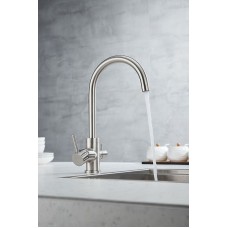 Смеситель для кухни Paulmark Essen Es213211-NI Никель