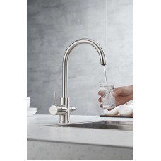 Смеситель для кухни Paulmark Essen Es213211-NI Никель