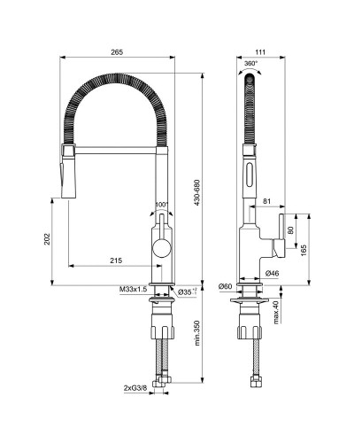 Смеситель для кухни Ideal Standard Ceralook BC302AA Хром