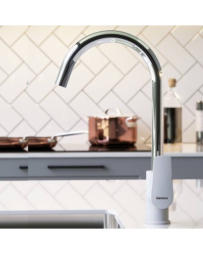 Смеситель для кухни Damixa RedBlu Origin Balance 790730000 Хром Белый