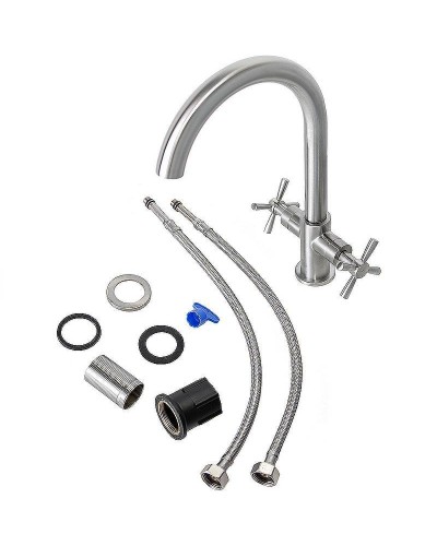 Смеситель для кухни Orange Mia M34-821Ni Никель