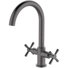 Смеситель для кухни Orange Mia M34-821Gr Графит