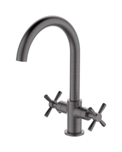 Смеситель для кухни Orange Mia M34-821Gr Графит