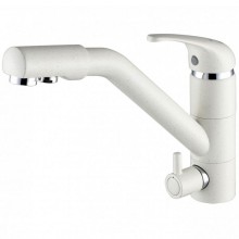 Смеситель для кухни Paulmark Hessen He213017-331 Белый