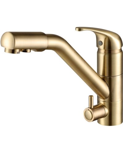 Смеситель для кухни Paulmark Hessen He213017-BR Бронза