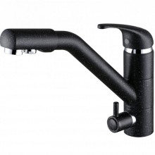 Смеситель для кухни Paulmark Hessen He213017-308 Черный