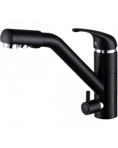 Смеситель для кухни Paulmark Hessen He213017-401 Антрацит