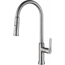 Смеситель для кухни BelBagno BB-LAM38-IN Нержавеющая сталь