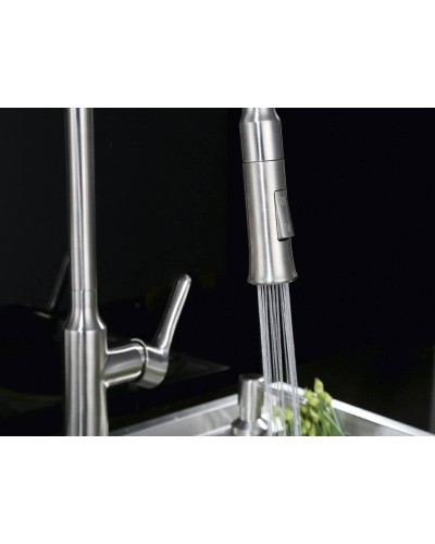 Смеситель для кухни BelBagno BB-LAM38-IN Нержавеющая сталь