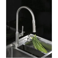 Смеситель для кухни BelBagno BB-LAM38-IN Нержавеющая сталь