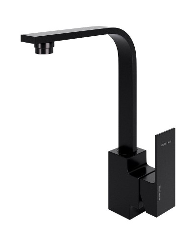 Смеситель для кухни WasserKRAFT Abens 2007 Чёрный матовый
