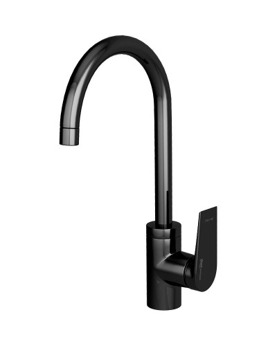Смеситель для кухни WasserKRAFT Glan 6607 Черный глянцевый
