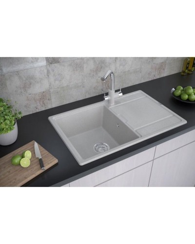 Смеситель для кухни Paulmark Essen Es213011-GRCR Серый Хром