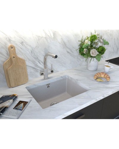 Смеситель для кухни Paulmark Essen Es213011-GRCR Серый Хром