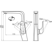 Смеситель для кухни BelBagno Nota NOT-LAM-CRM